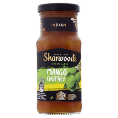 Picture of Sharwoods Green Label Mango Chutney 227g x6